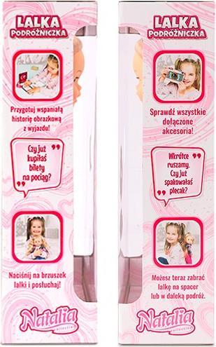Produktbild Artyk Natalia Bobas Puppe kriecht 32 cm rosa