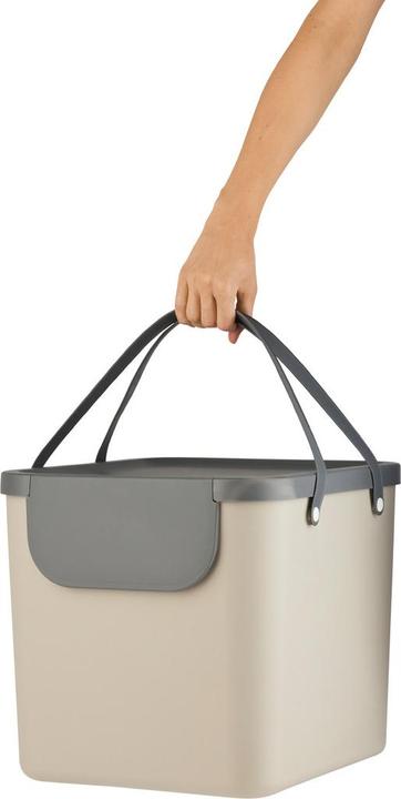 Image du produit Rotho Bac de recyclage Albula 40 l, gris (40 l)