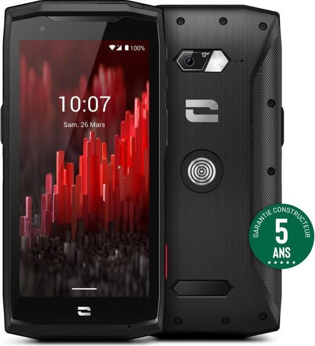 Produktbild Crosscall Core-M5 (32 GB, Schwarz, 4.95", Hybrid Dual SIM)