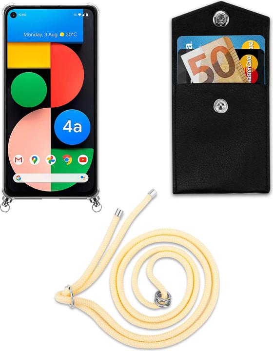 Produktbild Cadorabo TPU Handy Kette SILBER Cover