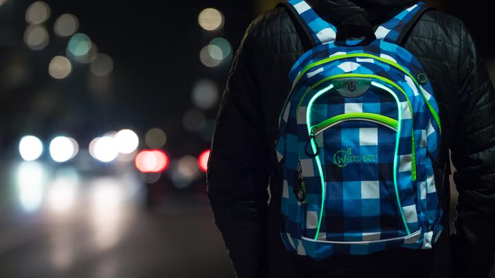 Produktbild Wheel Bee Backpack Night Vision 2020 - Blue/White (30 l)