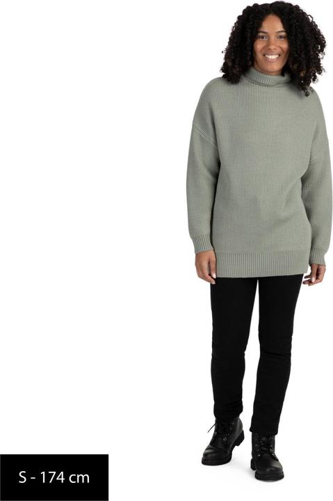 Actual product image Stoic Women's Heavy MerinoKnit MMXX.Rutvik Turtle Neck (L)