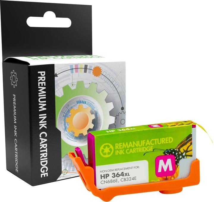 Image du produit STATIC Ink cartr HP CB324EE mgt reman