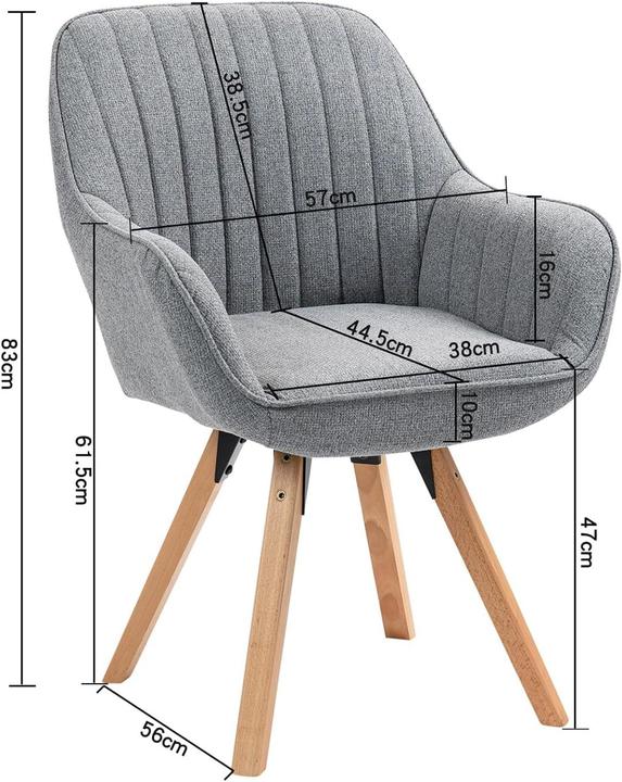 Immagine prodotto Meuble Cosy Tessuto Carson Grigio 2 Pezzi