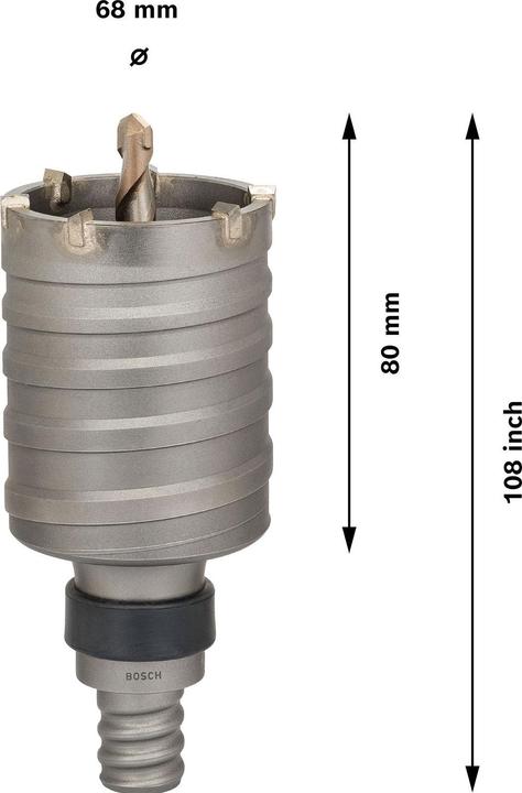 Actual product image Bosch Professional Zubehör PRO SDS max-5 Core Cutter, 68 x 80 x 108 mm (68 mm)