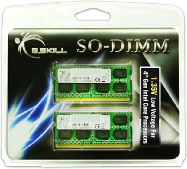 Produktbild G.Skill Standard 1.35V (2 x 4GB, 1600 MHz, DDR3-RAM, SO-DIMM)