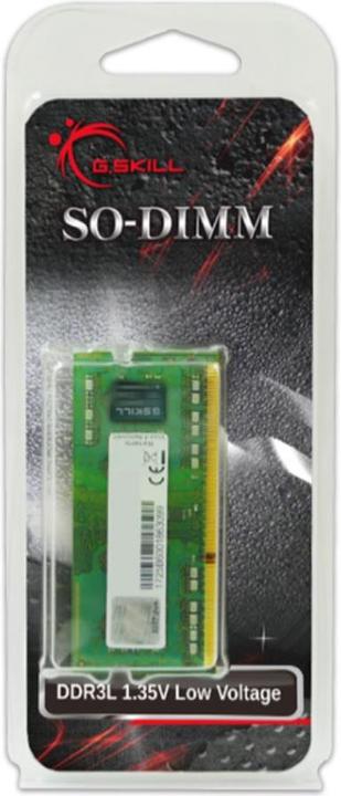 Produktbild G.Skill Standard 1.35V (1 x 8GB, 1600 MHz, DDR3-RAM, SO-DIMM)