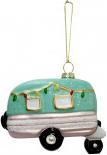 IKO Weihnachtsbaumhänger "Wohnwagen", 2er-Set-Preis, h (2 -teilig)