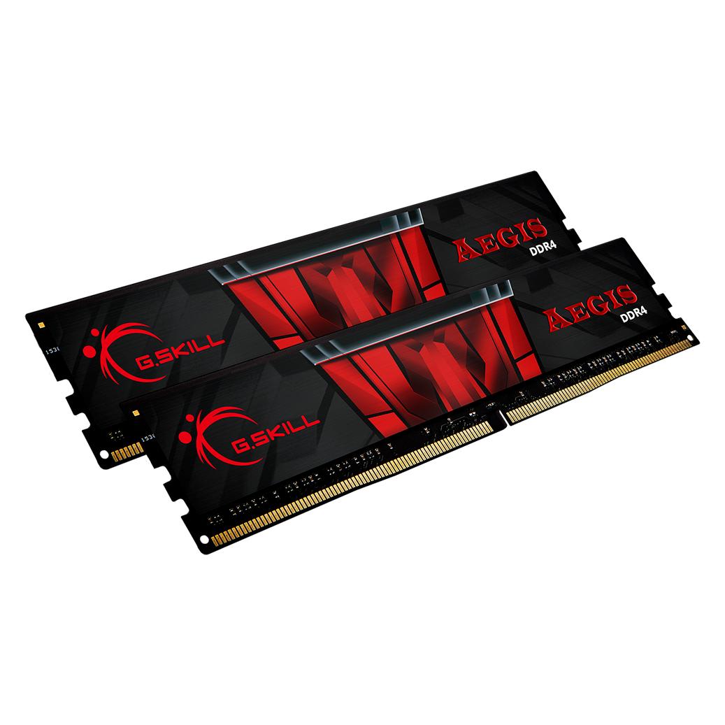 G.Skill Aegis (2 x 8GB, 2400 MHz, DDR4 RAM, DIMM 288 pin)