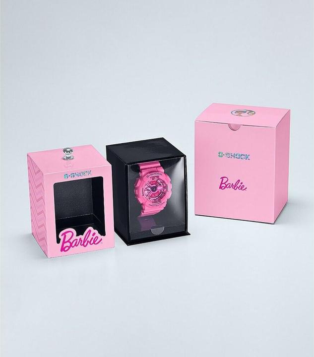 Actual product image Casio GMA-S110BE-4AER Damenuhr G-Shock x Barbie 46mm 20ATM (49 mm)