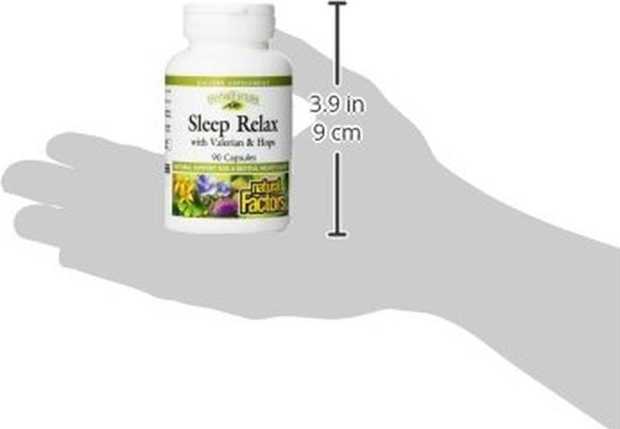Actual product image Natural Factors Sleep Relax Formula