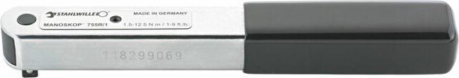 Immagine prodotto Stahlwille Chiave dinamometrica MANOSKOP 755R/1 (1/4", 1.50 Nm, 12.50 Nm)