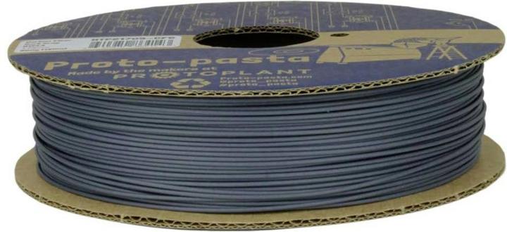 Produktbild Proto-pasta HTP21705-CFD Dark Gray Carbon Fiber PLA Filament PLA 1.75mm 500g Dunkelgrau 1St. (PLA, 1.75 mm, 500 g, Grau)