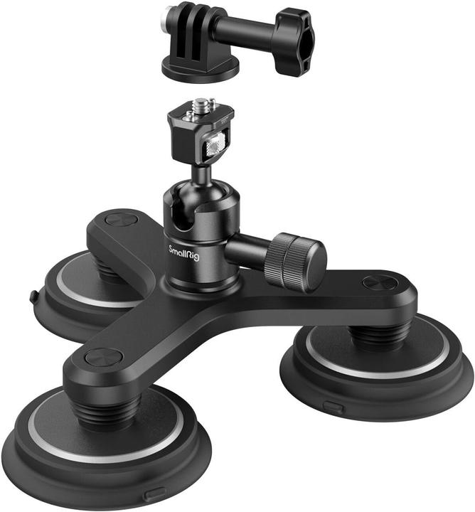 Actual product image SmallRig Triple Magnetic Suction Cup Mounting Support Kit