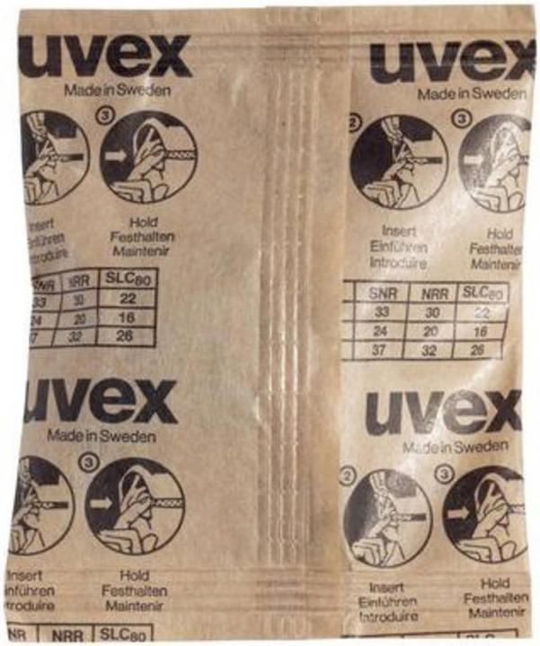 Image du produit Uvex Safety Bouchons d'oreilles x fit, vert, SNR 37 dB, taille M (100 x)