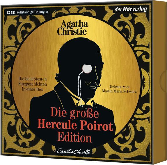 Produktbild Die grosse Hercule-Poirot-Edition (Martin Maria Schwarz, Agatha Christie, Edith Walter, Sabine Reinhardt-Jost, Peter Naujack, Felix Poelheim, Adi Oes, Maria Meinert, Deutsch)