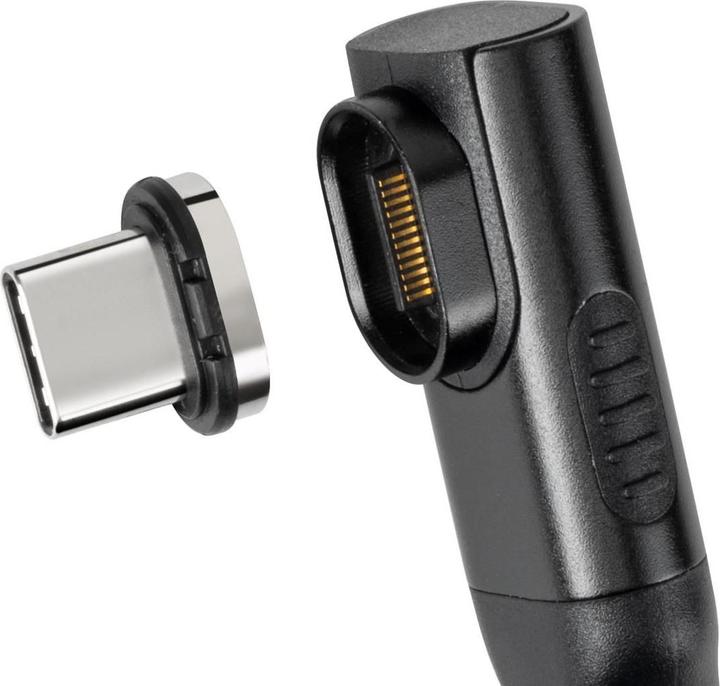 Produktbild MicroConnect Premium USB4 magnetic plug (240 W)