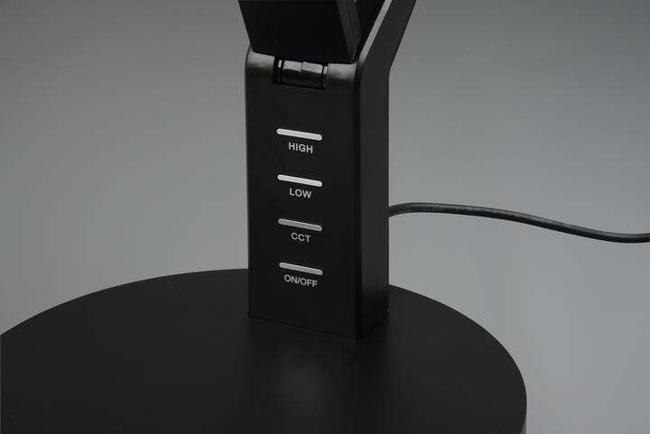 Produktbild Trio Leuchten LED Tischleuchte Ava 523090131, Kunststoff Schwarz matt, inklusiv 5 Watt LED (600 lm)