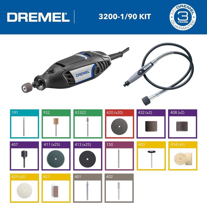 Actual product image Dremel 3200-1/90 Multitool