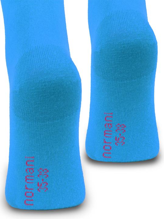 Actual product image Normani 5 Paar Kniestrümpfe mit farbig abgesetztem Bund Bi-Color - 9983 (5-pack, 43 - 46)