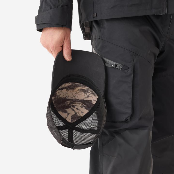 Actual product image Caperlan Fishing cap waterproof 900 - Black