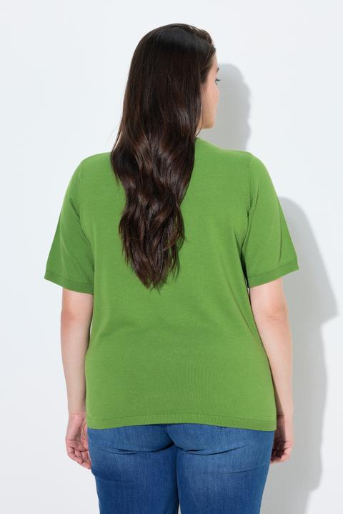 Produktbild Ulla Popken Twinset-Pullover, Rundhals, Halbarm (54)