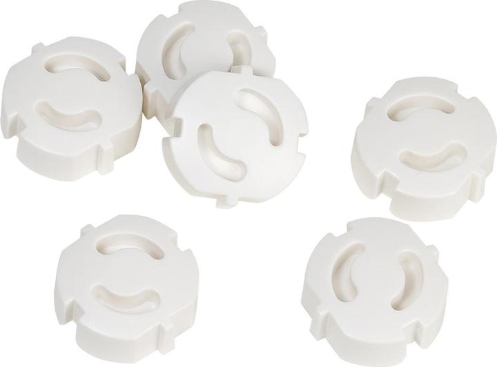 Produktbild Vivanco Kinderschutzkappenset f??r Schuko, 6er Set