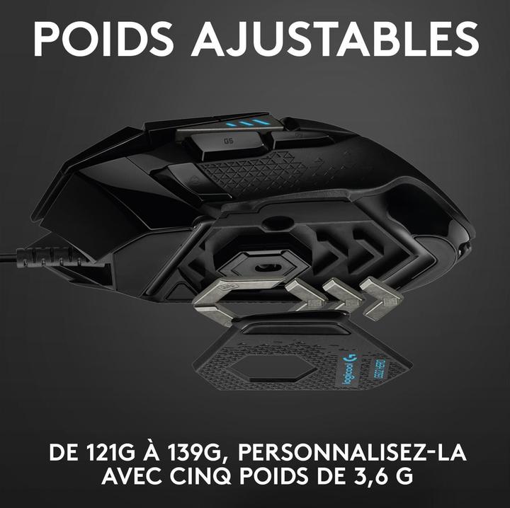 Productafbeelding Logitech G G502 Held (Bedraad)