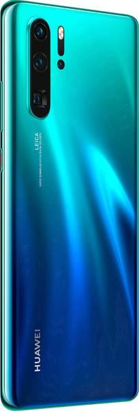 Actual product image Huawei P30 Pro (EU) (256 GB, Aurora Blue, 6.47", Hybrid Dual SIM, 40 Mpx, 4G)