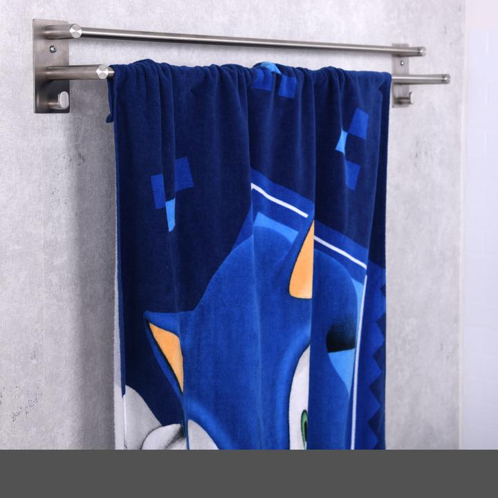 Image du produit Herding Badetuch Sonic, 75 x 150 cm, Mehrfarbig (75 x 150 cm)