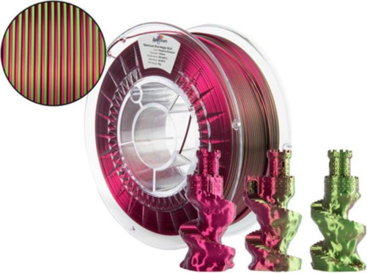 Immagine prodotto Filament · PLA Magic SILK · MAGENTA BLOSSOM · 1.75mm · 1kg (PLA, 1.75 mm, 1000 g, Multicolore)