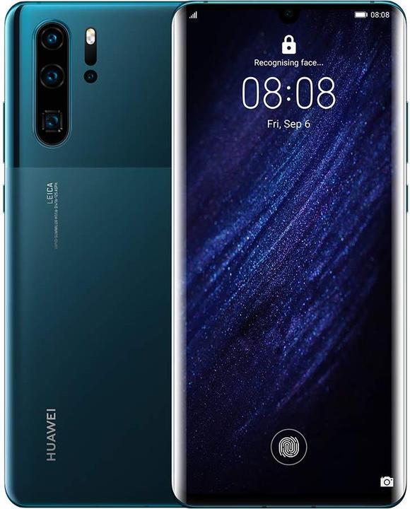 Produktbild Huawei P30 Pro (128 GB, Mystic Blue, 6.47", Hybrid Dual SIM, 4G)