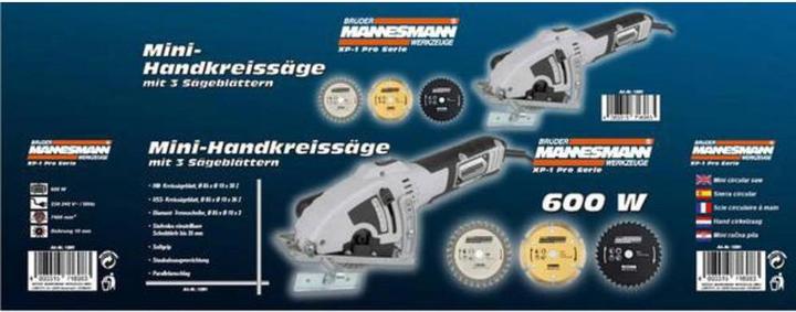 Produktbild Mannesmann Mini-Handkreissäge