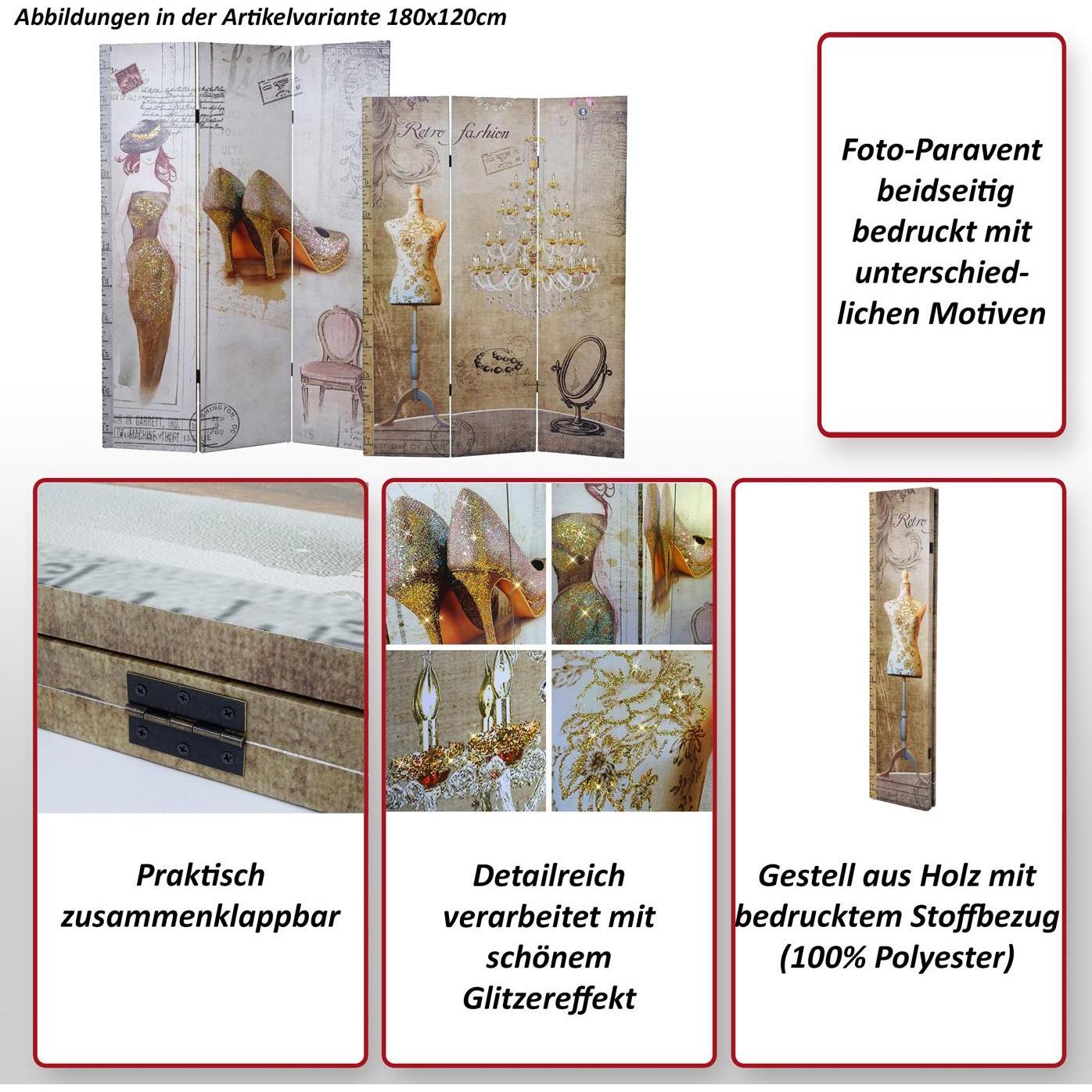 Thumbnail - MCW, Paravent + Raumteiler, Retro Glitzer