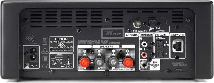 Produktbild Denon CEOL RCD-N10 (Bluetooth, WLAN, 1x 65 W)