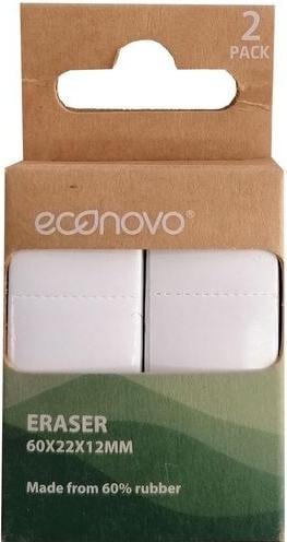 Actual product image Econovo Eraser 2012100 White 65 g