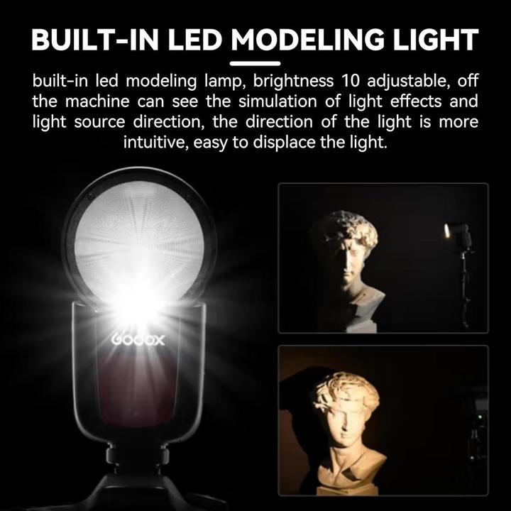 Image du produit Godox V1 (Flash à monter, Canon)