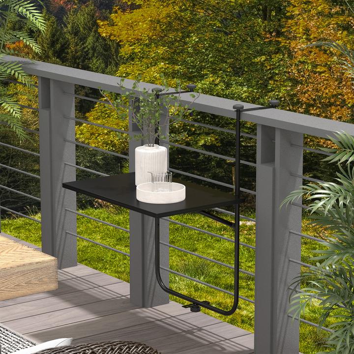 Image du produit Outsunny Table de balcon suspendue (60 cm)