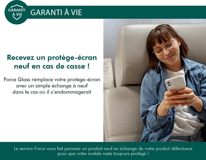 Image du produit Bigben Connected Protection d'écran en verre (1 pièce(s), Oppo Reno 6 5G)