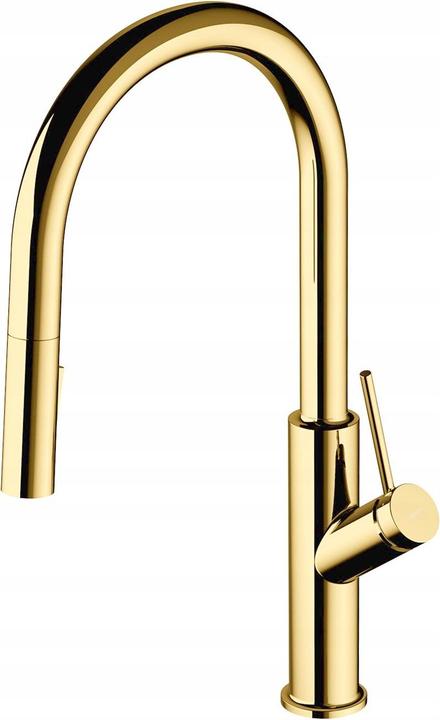 Omnires Bend Küchenarmatur, Goldglanz