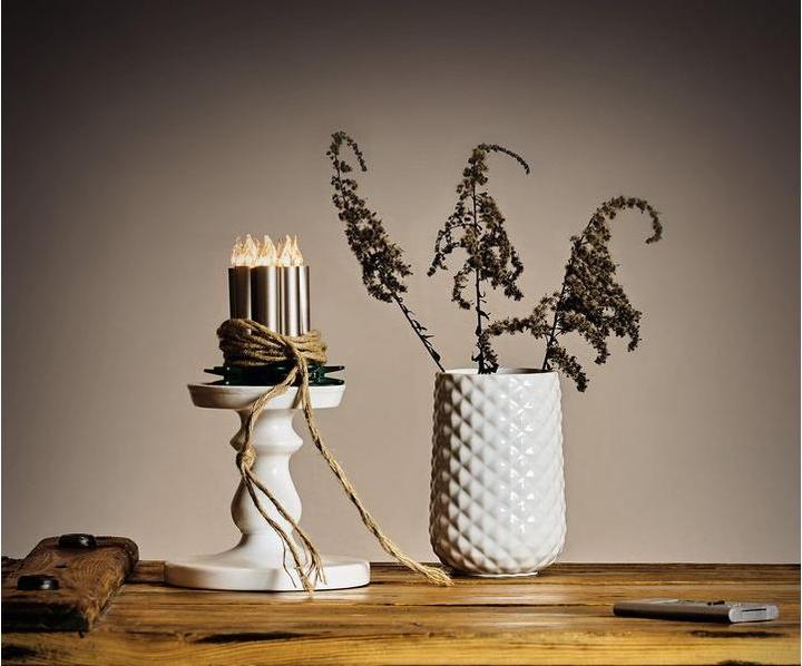 Image du produit Krinner Bougie de Noël à LED pour arbre de Noël - Ensemble de démarrage Superlight (12 x)