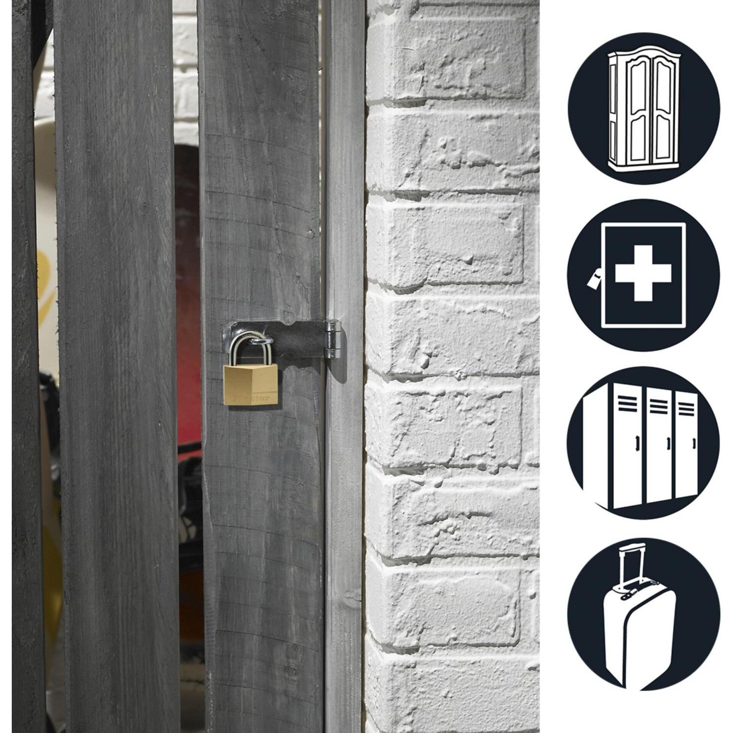 Thumbnail - Master Lock, Vorhängeschloss, Vorhängeschloss 4er Set (50mm) 150EURQNOP