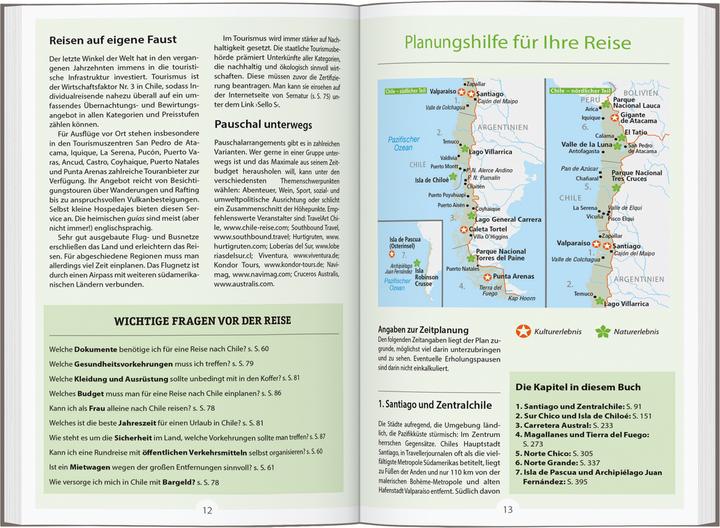 Valori nutrizionali e ingredienti Reise-Handbuch Reiseführer Chile mit Osterinsel (Tedesco, Sophia Boddenberg, Susanne Asal, 2025)