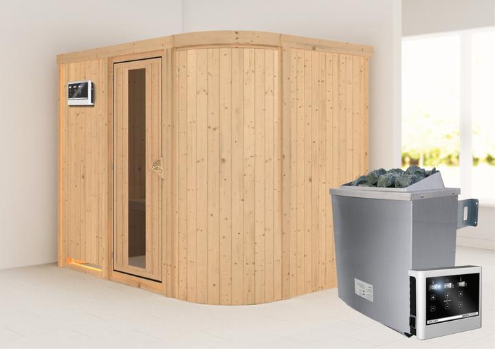 Image du produit Karibu Titania 4 avec couronne de toit (Contrôle externe de 9 KW)