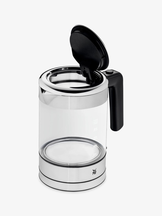 Produktbild WMF KÜCHENminis Reisewasserkocher kabellos / Glas-Wasserkocher klein 1l (1 l)