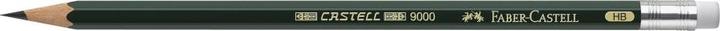 Image du produit Faber-Castell Crayon CASTELL 9000 avec gomme (1 mm, HB, 1x)