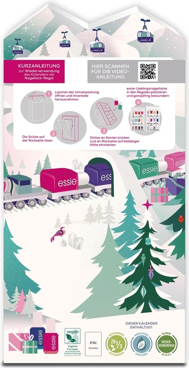 Produktbild Essie Nagellack Adventskalender 2022