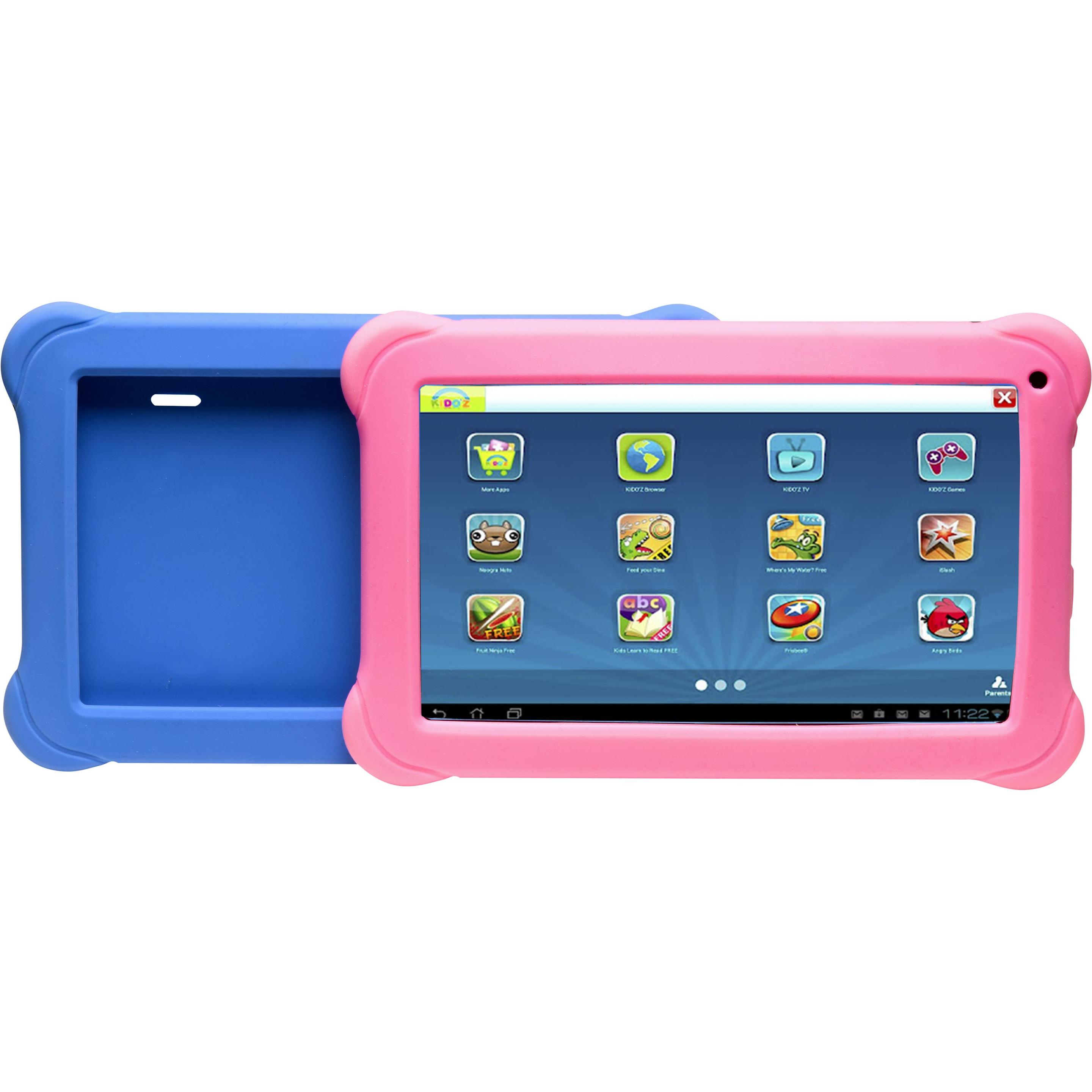 Denver Taq-10383K (nur WLAN, 10.10", 16 GB, Blue, Pink), Tablet, Blau, Pink