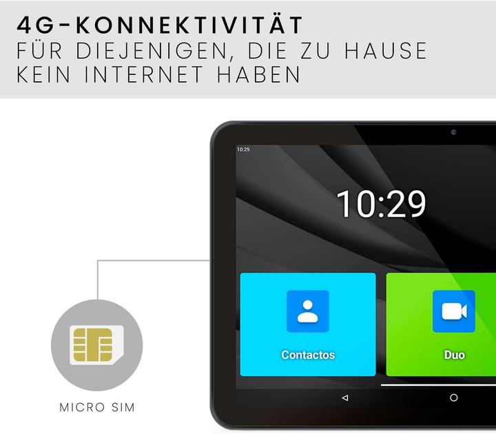 Produktbild SPC TABLET 10.35 GRAVITY 3 4GB 64GB SENIOR NEGRO (4G, 10.35", 64 GB, Grey)