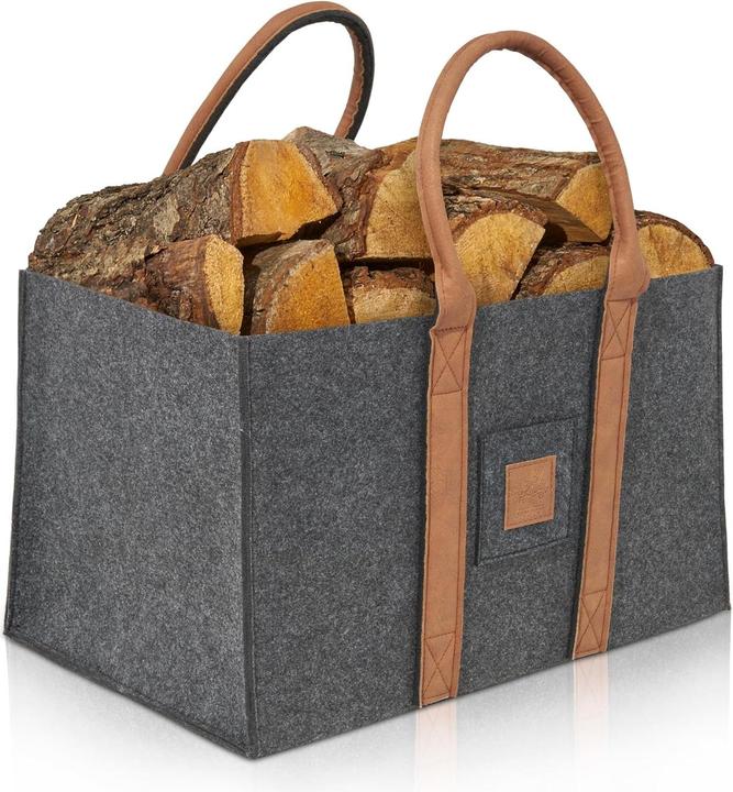 Actual product image Oakage Faltbarer Holzkorb
